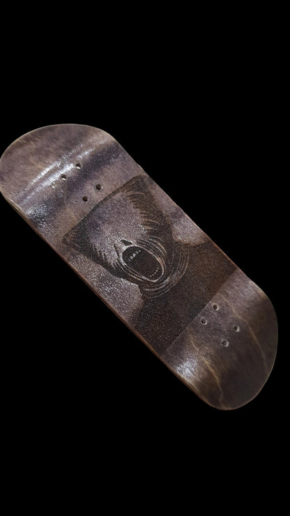 Cosa Nostra "Silent" Professional 34mm Fingerboard Deck