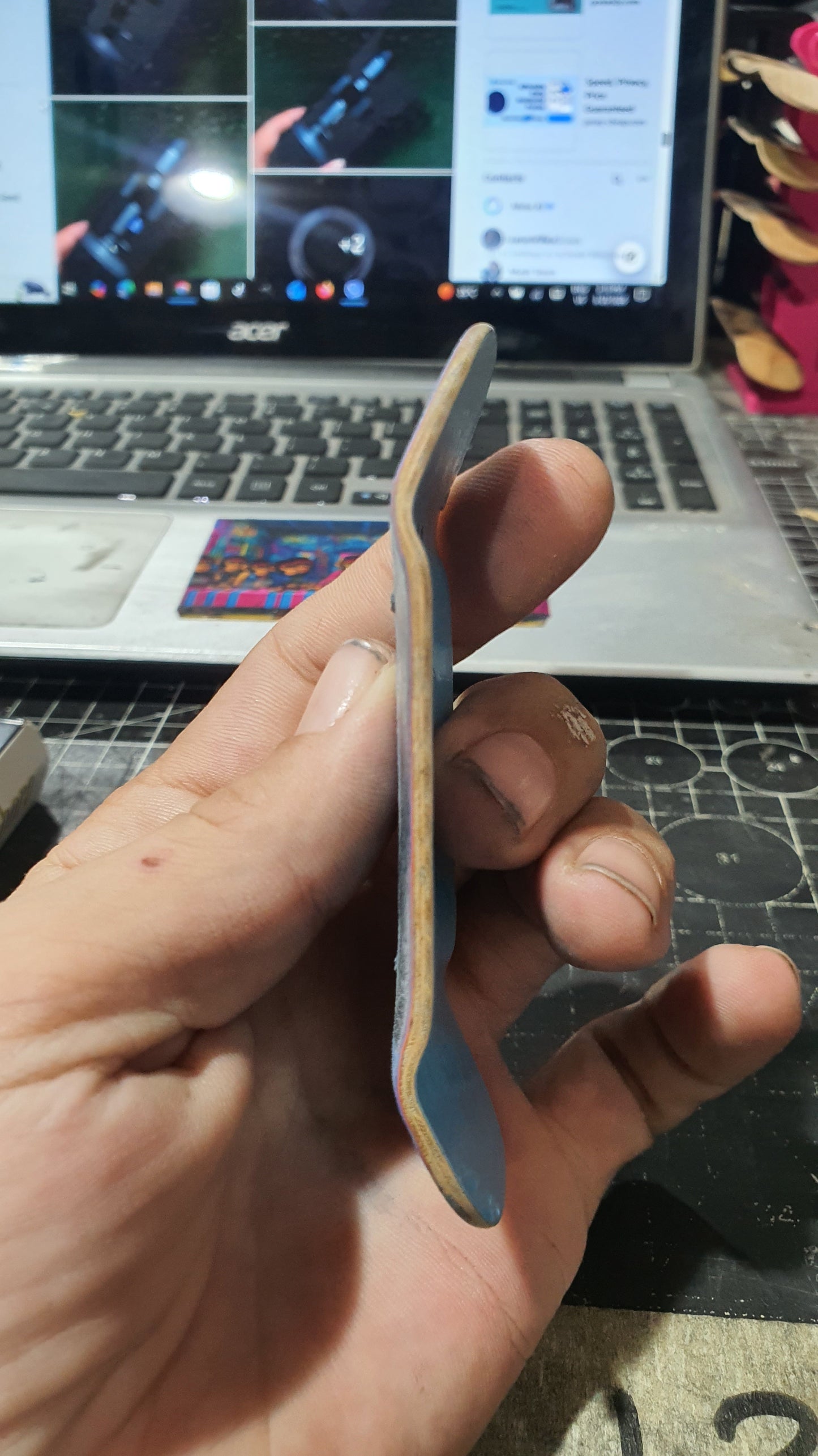 Cosa Nostra - Childhood Heroes 34mm 5-ply Canadian Maple Fingerboard