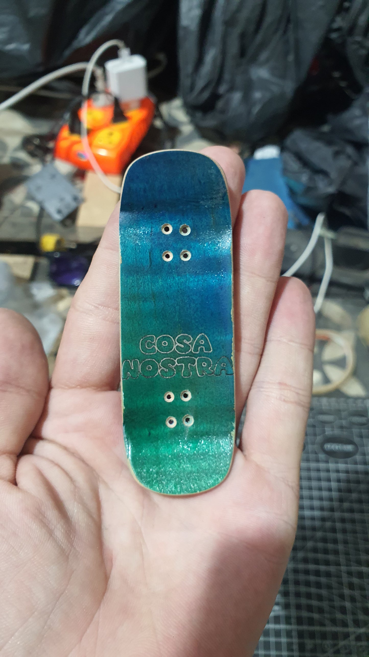 Cosa Nostra "Fire" 34mm Fingerboard