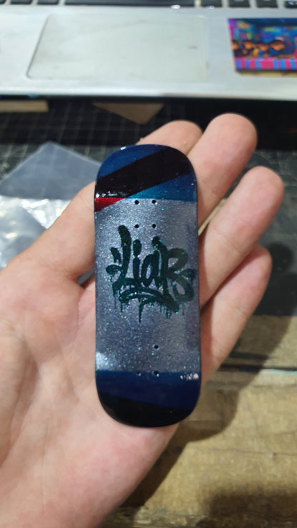 Cosa Nostra Handmade Custom "Liar" 34mm Fingerboard Deck
