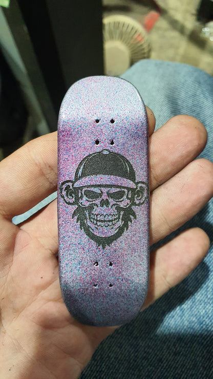 Saigon Skateboards "Death Monkey" 34mm Fingerboard Deck
