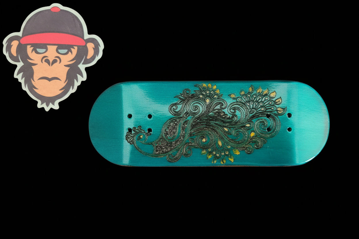 Tavola Fingerboard - Emerald Peacock - 33mm - Medium