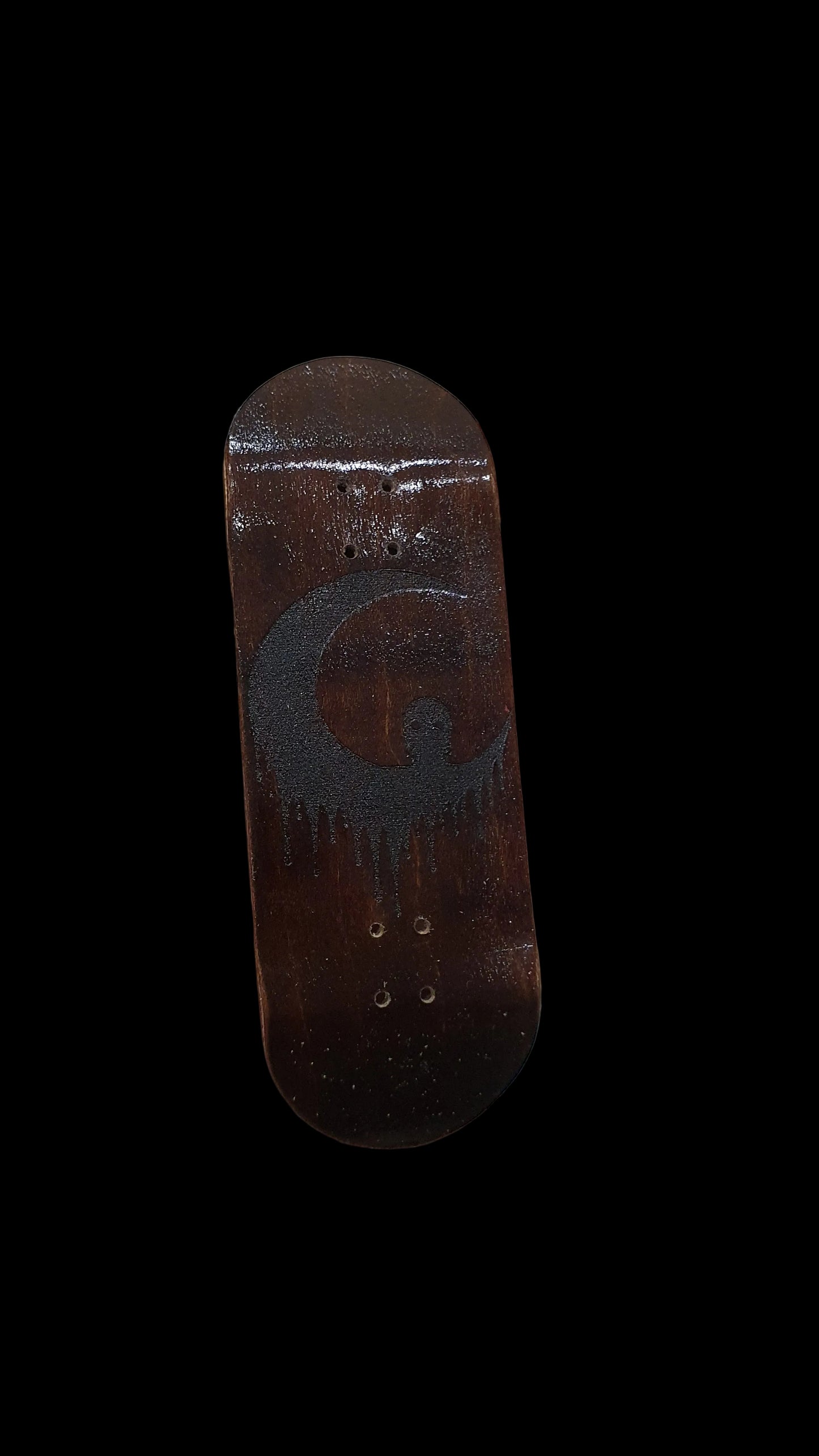 Cosa Nostra "Man in the moon" Professional 32mm Fingerboard Deck