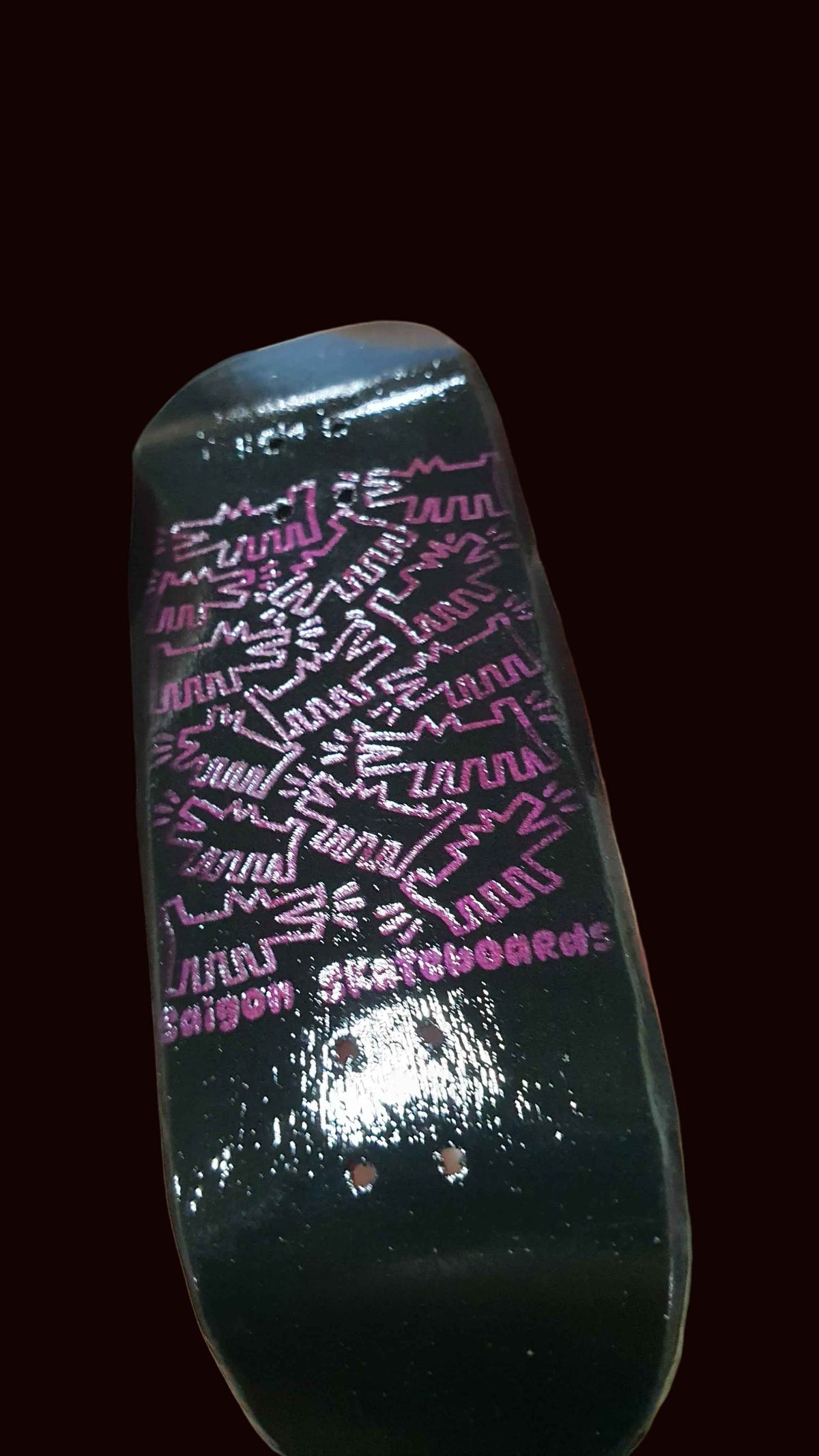Elevate Your Ride with the Pink Dogs Fingerboard Deck – 34mm of Stability and Style