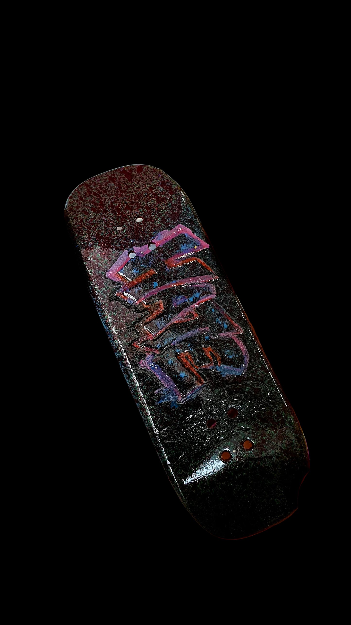 Cosa Nostra Custom Limited Edition "Freak Show" 34mm Fingerboard Deck