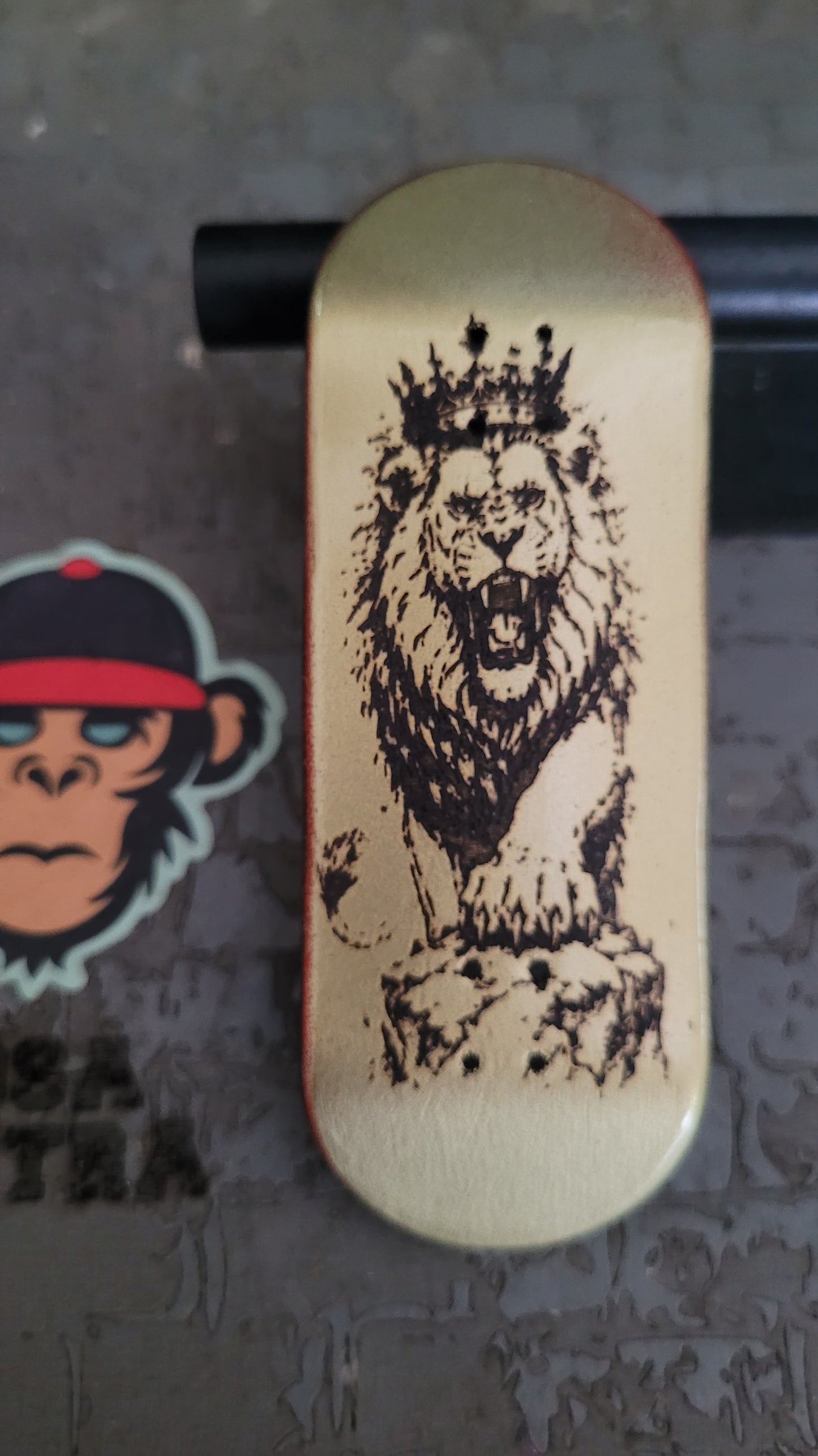 Saigon Skateboards "Lion King"  33mm Fingerboard Deck