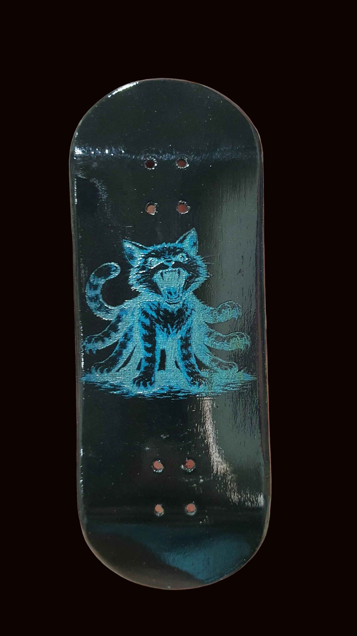 Saigon Fingerboard Deck - Negative Cat 33.3mm for Ultimate Control and Style