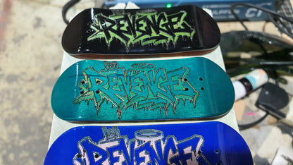 Revenge "Sleep with the fishes" 5-ply Canadian Maple Fingerboard Deck 33mm | Saigon Skateboards