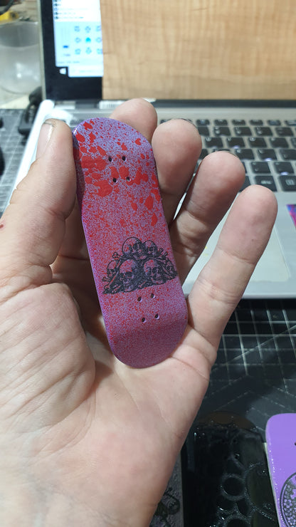 Saigon Skateboards 34mmx97mm 5-ply Canadian Maple Fingerboard "Genocide"