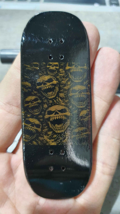 Skulls Fingerboard Deck - Elevate Your Skills with Saigon Skateboards