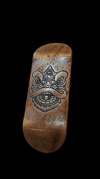 Cosa Nostra Handmade Professional "Asian Dragon" 34mm Fingerboard Deck