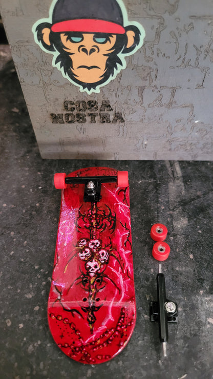 Cosa Nostra - Red Dart - 34mm Fingerboard
