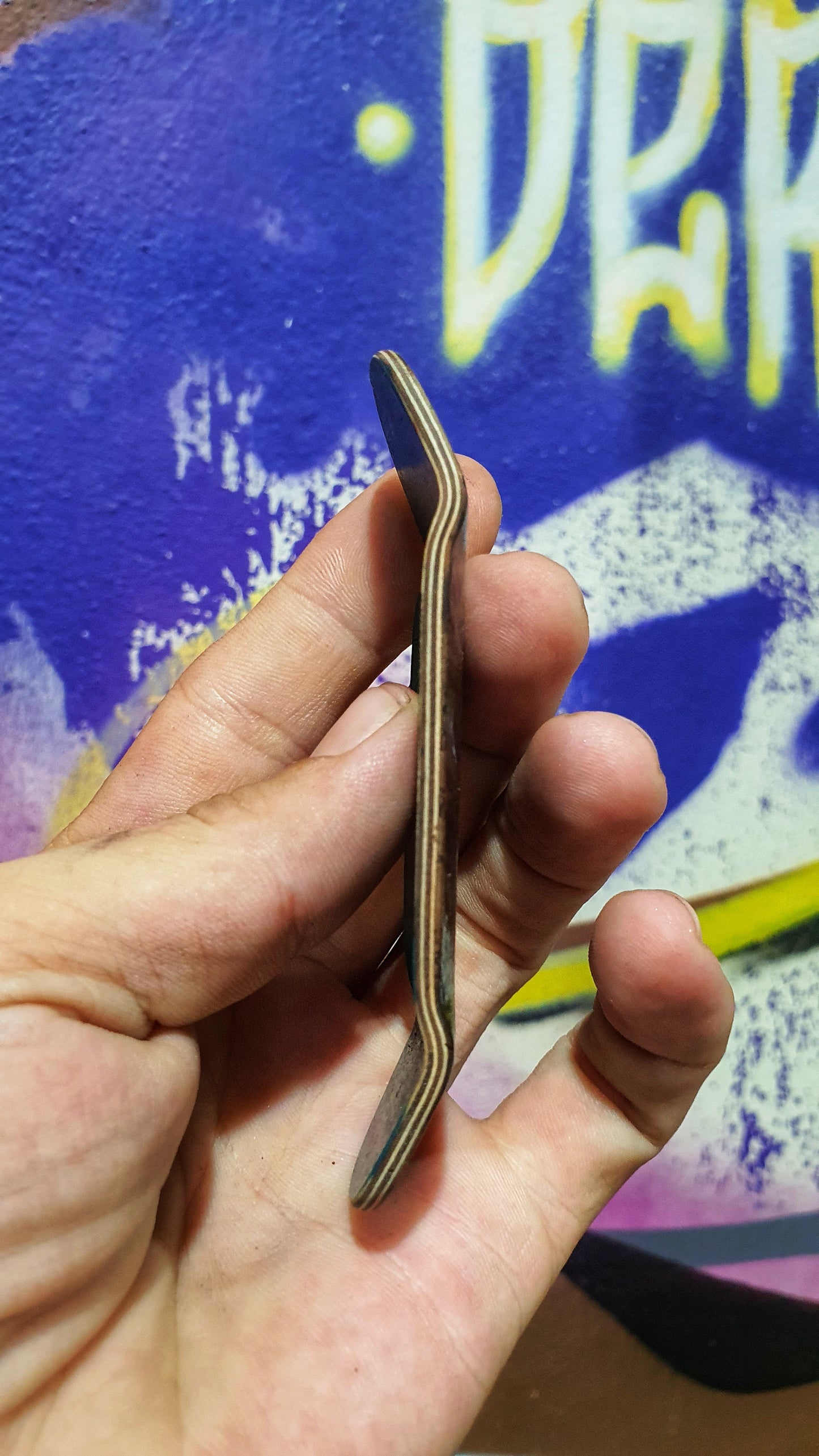 Cosa Nostra "Stars" Handmade 34mm Fingerboard. NFC enabled.