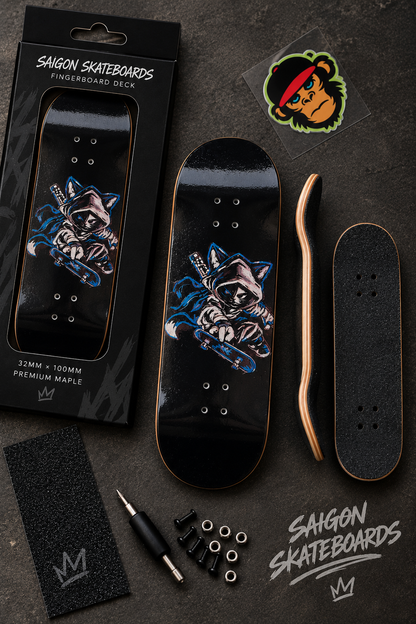 Tavola Fingerboard - The Shadow - 33mm - Medium - Saigon Skateboards