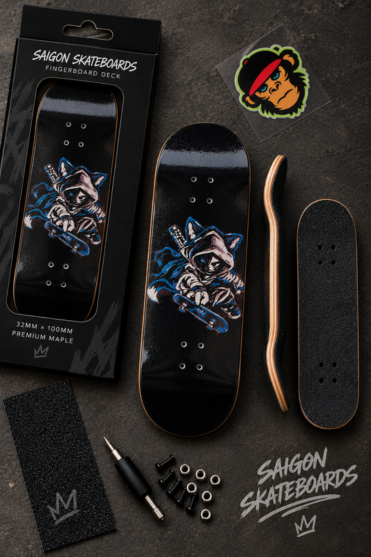 Tavola Fingerboard - The Shadow - 33mm - Medium - Saigon Skateboards