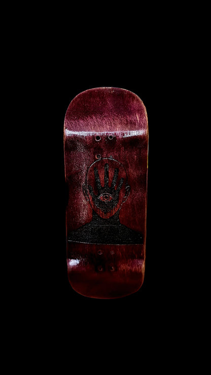 Cosa Nostra Custom Limited Edition "Freak Show" 34mm Fingerboard Deck