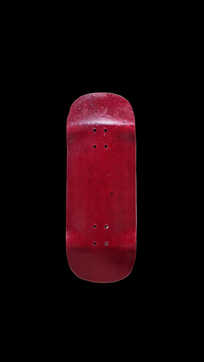 Cosa Nostra "Rosso" Handmade Professional 34mm Fingerboard Deck