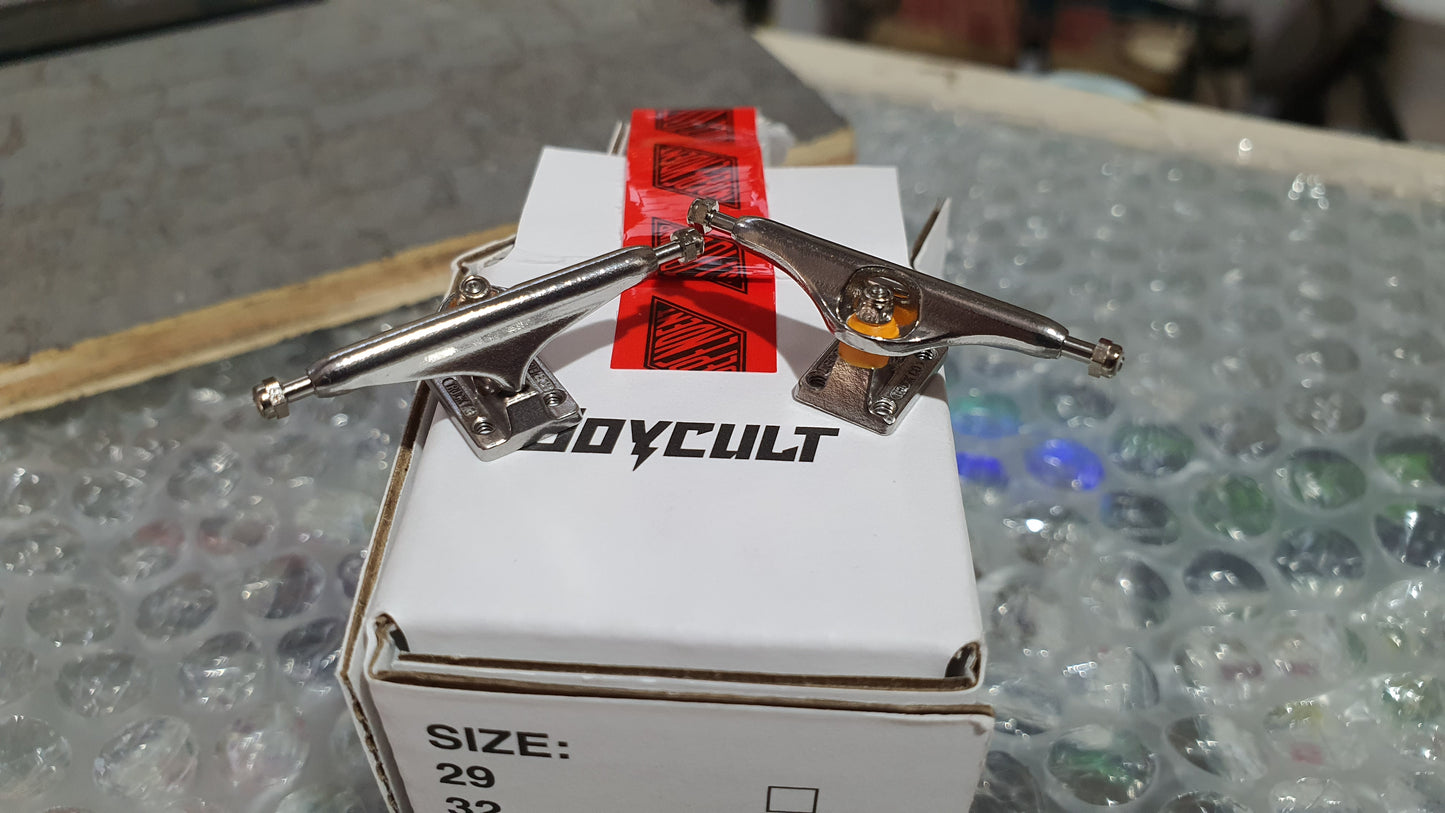 Joycult x Independent Stage 11 Polished Fingerboard Trucks