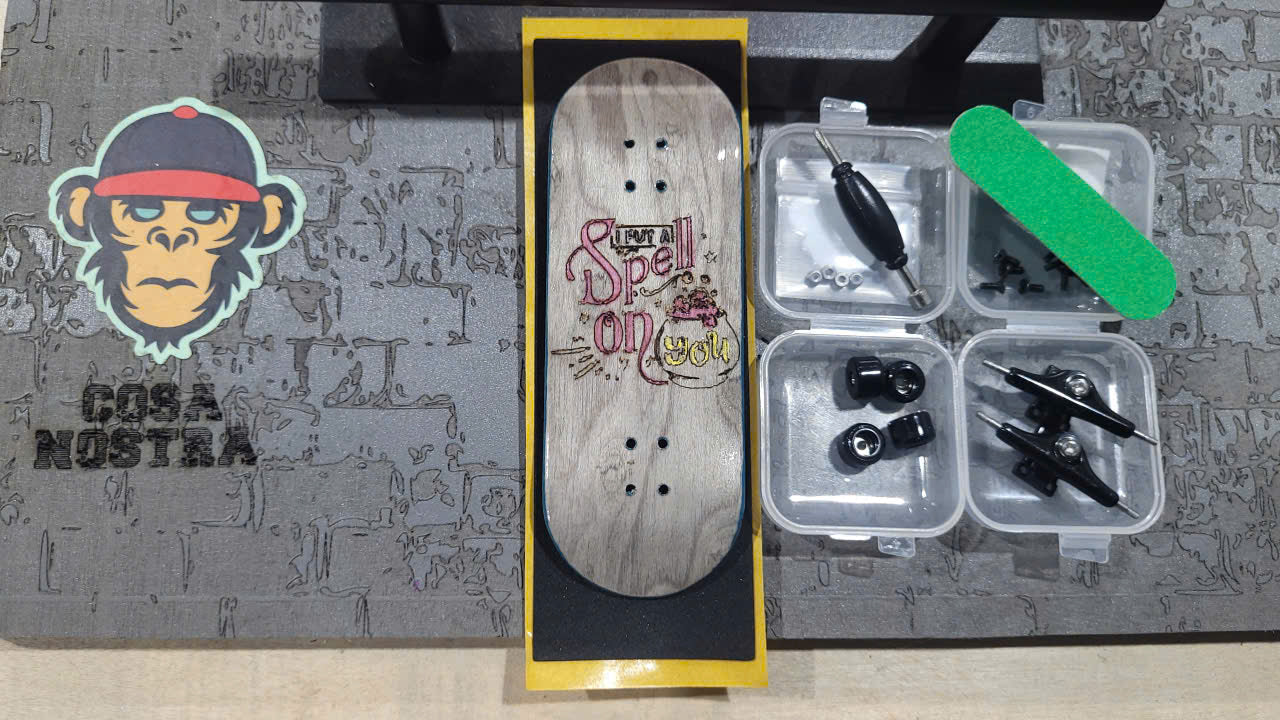 Saigon Skateboards Halloween Fingerboard